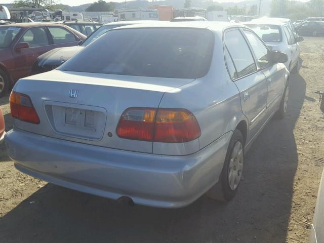 2HGEJ6618XH545473 - 1999 HONDA CIVIC BASE Gümüş foto 4