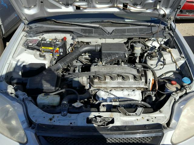 2HGEJ6618XH545473 - 1999 HONDA CIVIC BASE Gümüş foto 7