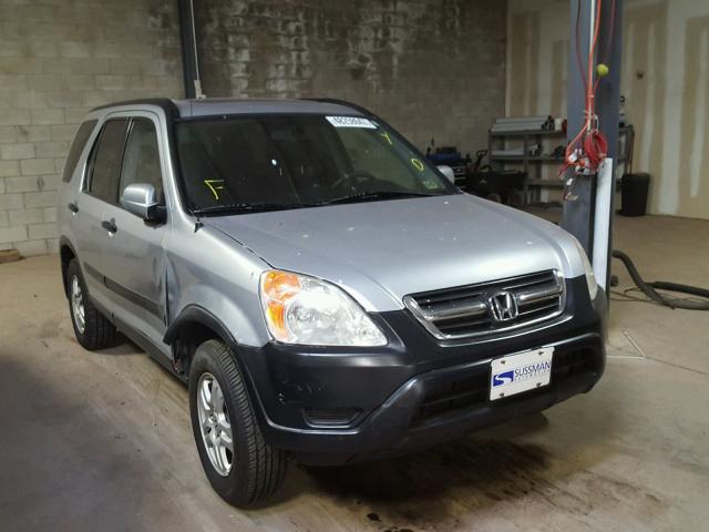 JHLRD78814C022336 - 2004 HONDA CR-V EX ვერცხლისფერი ფოტო 1