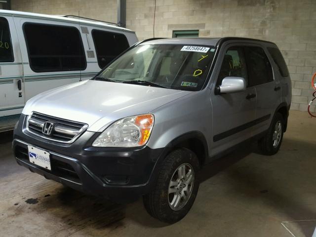 JHLRD78814C022336 - 2004 HONDA CR-V EX SILVER photo 2