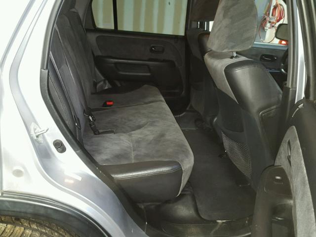 JHLRD78814C022336 - 2004 HONDA CR-V EX SILVER photo 6