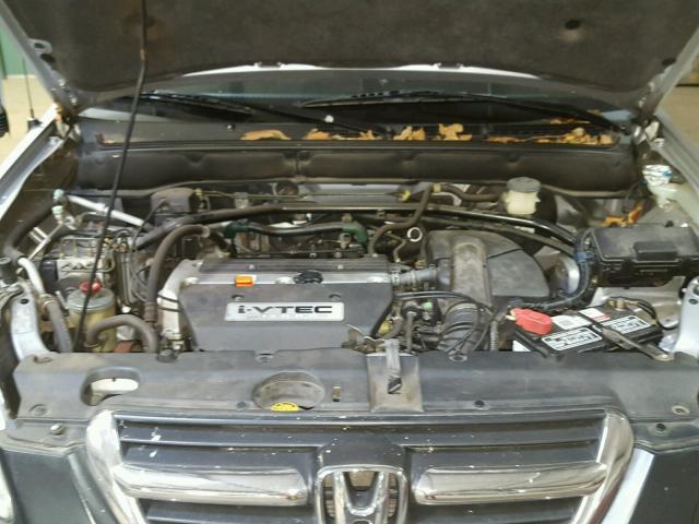 JHLRD78814C022336 - 2004 HONDA CR-V EX ვერცხლისფერი ფოტო 7