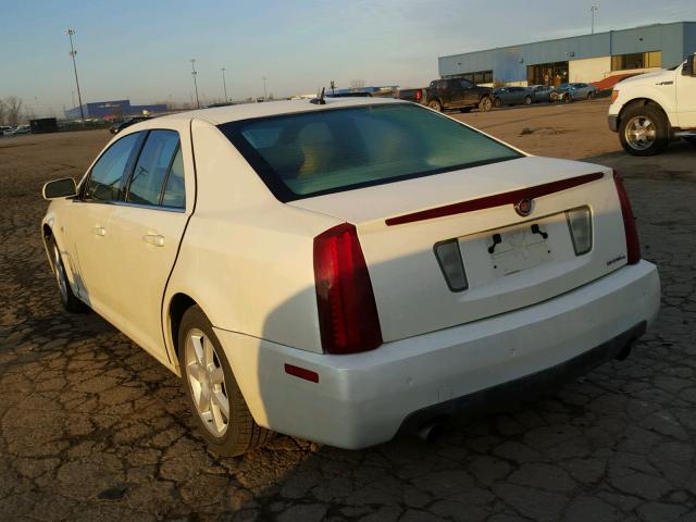 1G6DW677X70186553 - 2007 CADILLAC STS WHITE photo 3