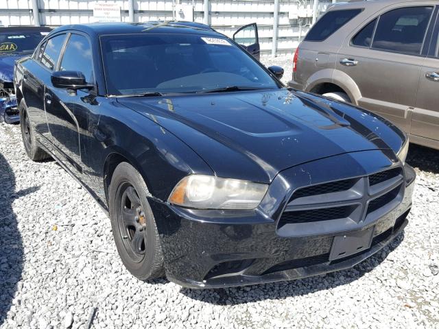 2C3CDXAT2CH169332 - 2012 DODGE CHARGER PO BLACK photo 1