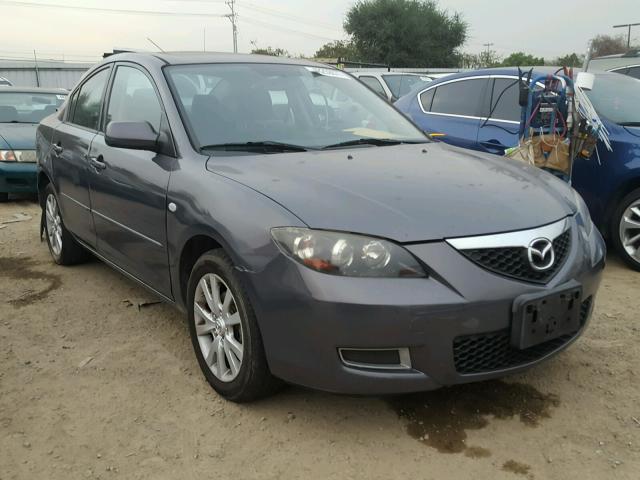 JM1BK12G271674240 - 2007 MAZDA 3 I CHARCOAL photo 1