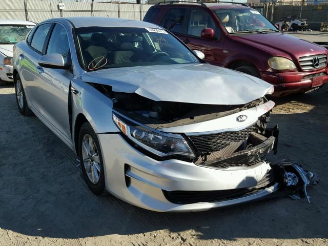 5XXGT4L35GG022376 - 2016 KIA OPTIMA LX SILVER photo 1