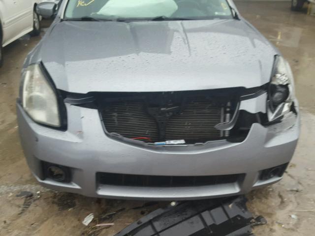 1N4BA41E77C818637 - 2007 NISSAN MAXIMA SE GRAY photo 9