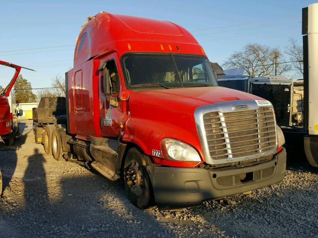 1FUGGLD69ELFR7273 - 2014 FREIGHTLINER CASCADIA 1 RED photo 9