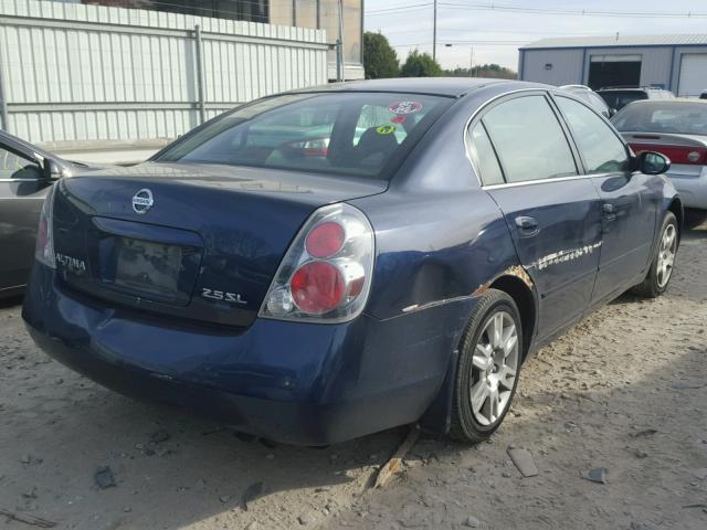 1N4AL11D96N399317 - 2006 NISSAN ALTIMA S BLUE photo 4