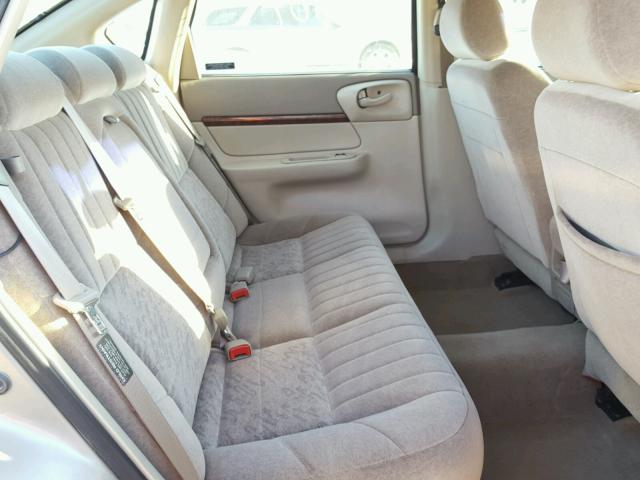 2G1WF55E719344953 - 2001 CHEVROLET IMPALA BROWN photo 6