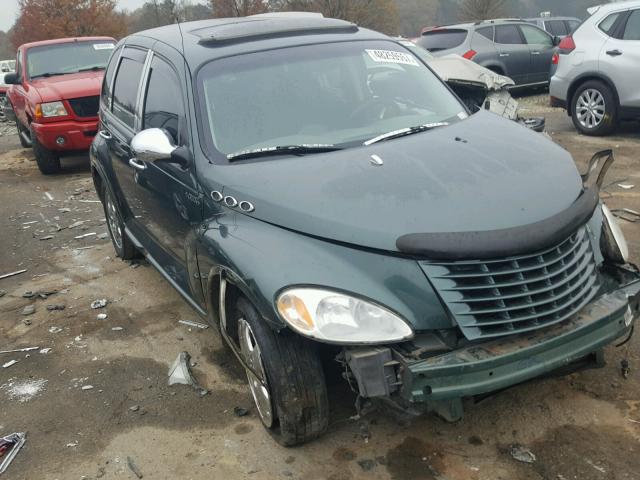 3C8FY4BB71T686436 - 2001 CHRYSLER PT CRUISER GREEN photo 1