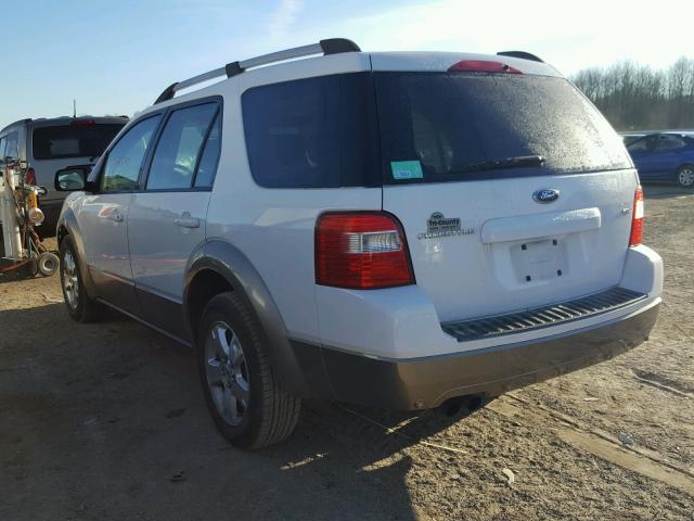 1FMZK02156GA11076 - 2006 FORD FREESTYLE WHITE photo 3