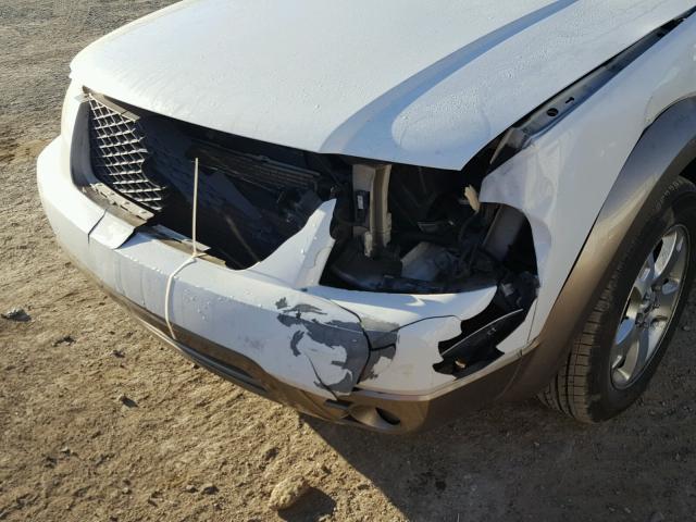 1FMZK02156GA11076 - 2006 FORD FREESTYLE WHITE photo 9