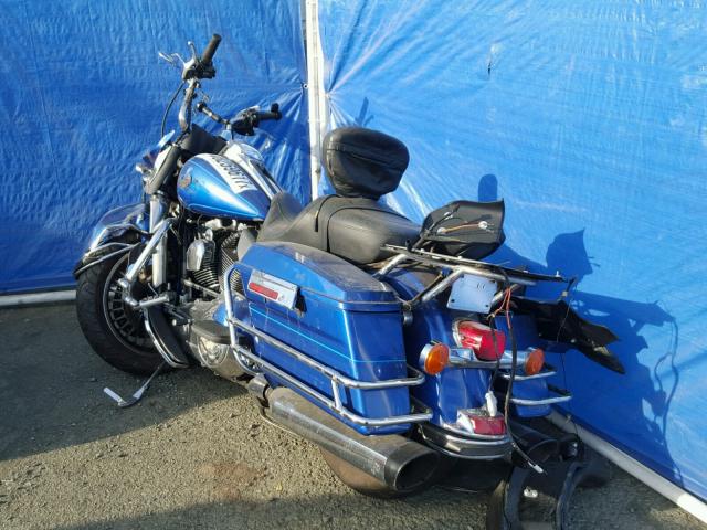 1HD1FC43X9Y604726 - 2009 HARLEY-DAVIDSON FLHTCU BLUE photo 3