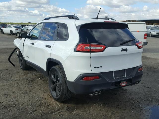 1C4PJMAS5HW664354 - 2017 JEEP CHEROKEE S WHITE photo 3