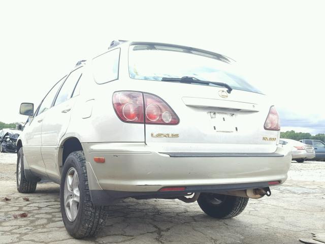 JT6HF10U2X0025624 - 1999 LEXUS RX 300 TWO TONE photo 3