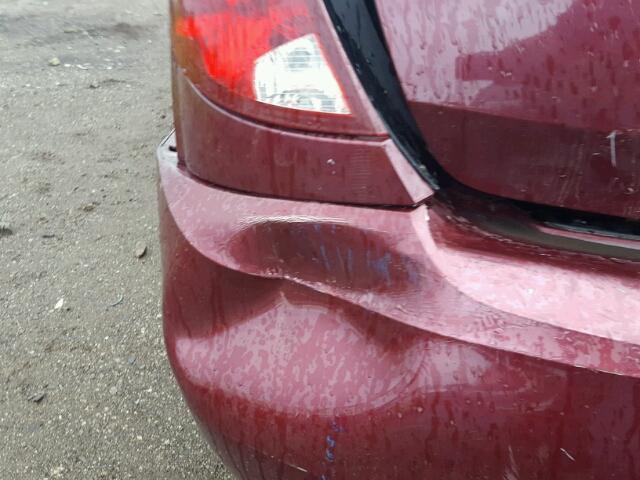 1G8AL52F93Z197559 - 2003 SATURN ION LEVEL MAROON photo 9