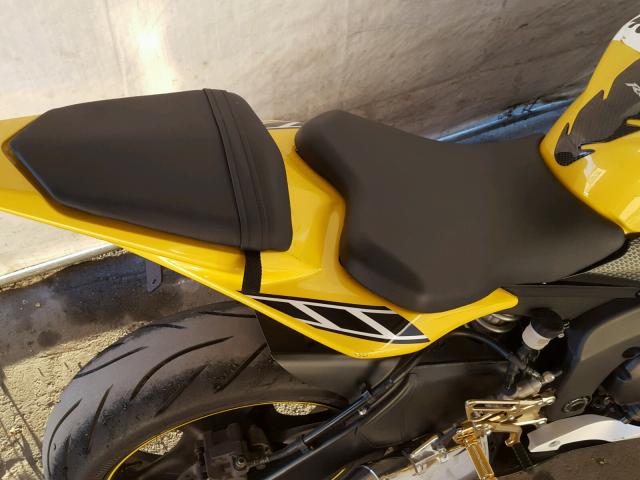 JYARJ12Y16A000116 - 2006 YAMAHA YZFR6 C YELLOW photo 6