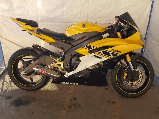 JYARJ12Y16A000116 - 2006 YAMAHA YZFR6 C YELLOW photo 9