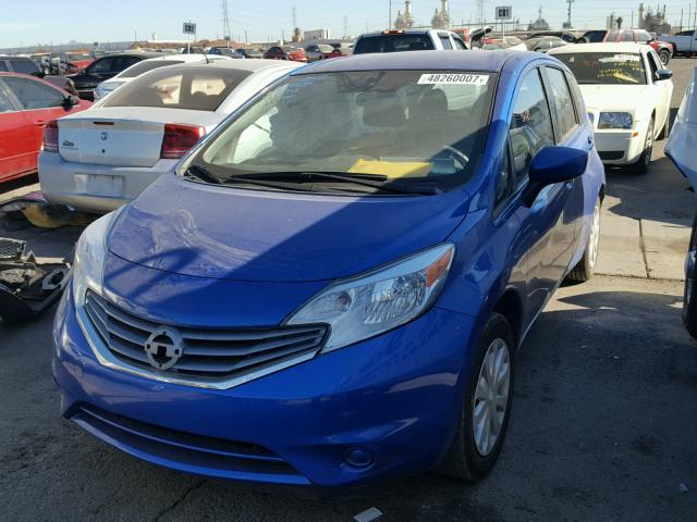 3N1CE2CP3GL353397 - 2016 NISSAN VERSA NOTE BLUE photo 2