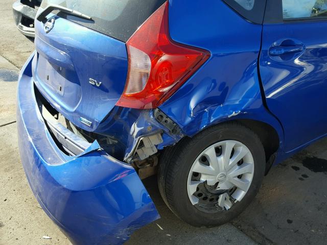 3N1CE2CP3GL353397 - 2016 NISSAN VERSA NOTE BLUE photo 9