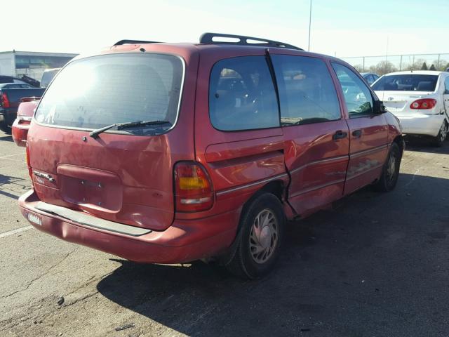 2FMDA5145VBD03080 - 1997 FORD WINDSTAR W RED photo 4