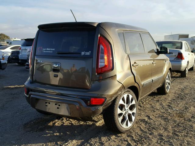 KNDJT2A62D7582156 - 2013 KIA SOUL + GREEN photo 4