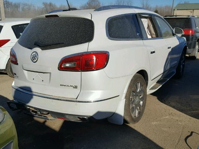 5GAKVCKD2GJ179448 - 2016 BUICK ENCLAVE WHITE photo 4