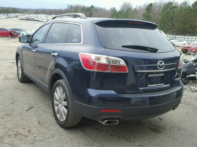 JM3TB2MA4A0228193 - 2010 MAZDA CX-9 BLUE photo 3