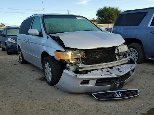 5FNRL18073B033706 - 2003 HONDA ODYSSEY EX SILVER photo 1