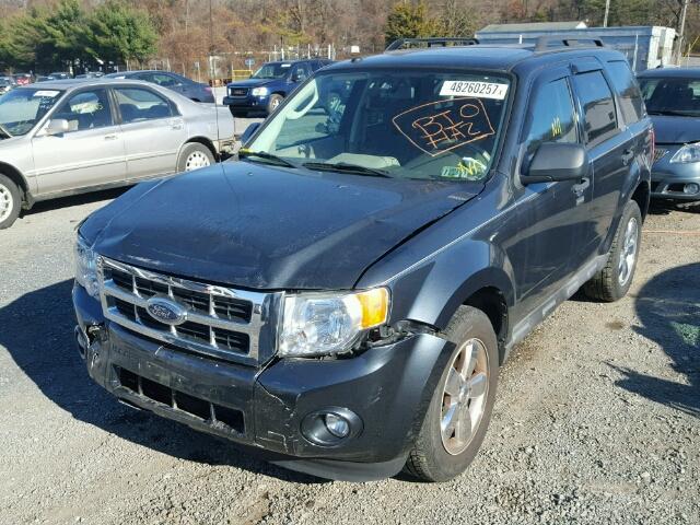 1FMCU93G99KA57325 - 2009 FORD ESCAPE XLT GRAY photo 2