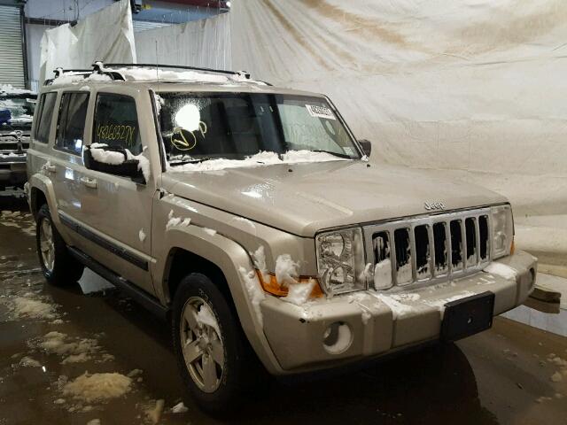 1J8HG48N38C125311 - 2008 JEEP COMMANDER SILVER photo 1