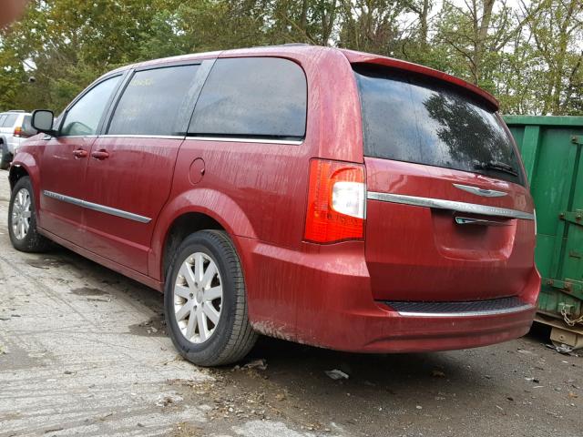 2C4RC1BG0GR304721 - 2016 CHRYSLER TOWN & COU RED photo 3
