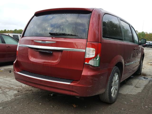 2C4RC1BG0GR304721 - 2016 CHRYSLER TOWN & COU RED photo 4
