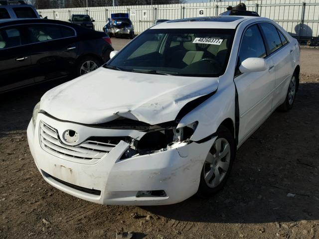 4T1BK46K37U517956 - 2007 TOYOTA CAMRY NEW WHITE photo 2