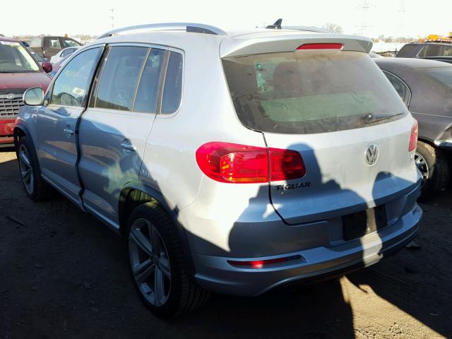 WVGAV7AX6GW077338 - 2016 VOLKSWAGEN TIGUAN S SILVER photo 3