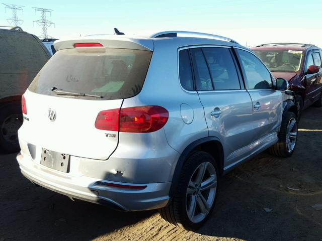 WVGAV7AX6GW077338 - 2016 VOLKSWAGEN TIGUAN S SILVER photo 4