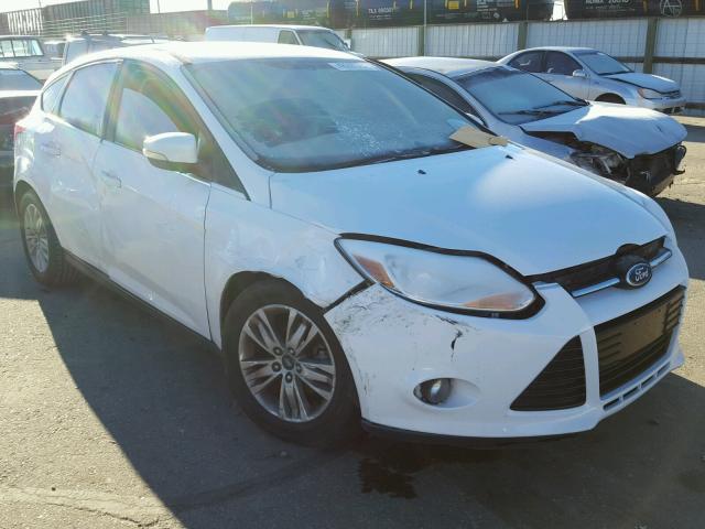 1FAHP3M26CL316684 - 2012 FORD FOCUS SEL WHITE photo 1