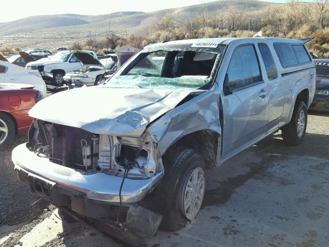 1GTKTCD90A8128851 - 2010 GMC CANYON SLE SILVER photo 2