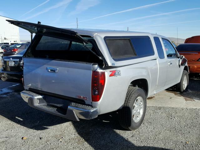 1GTKTCD90A8128851 - 2010 GMC CANYON SLE SILVER photo 4