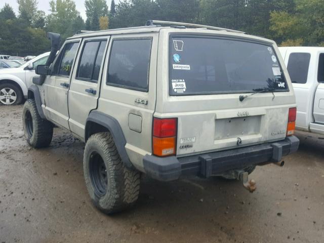 1J4FJ28L9KL531646 - 1989 JEEP CHEROKEE SILVER photo 3