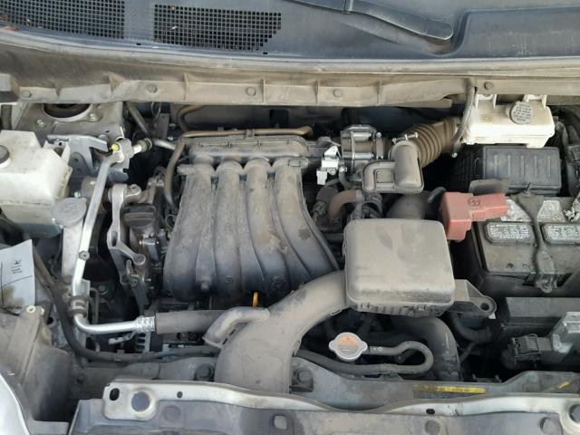 3N6CM0KN6FK716328 - 2015 NISSAN NV 200 SILVER photo 7