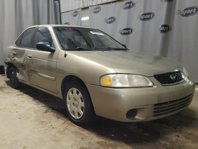 3N1CB51D1YL309225 - 2000 NISSAN SENTRA BAS GOLD photo 1