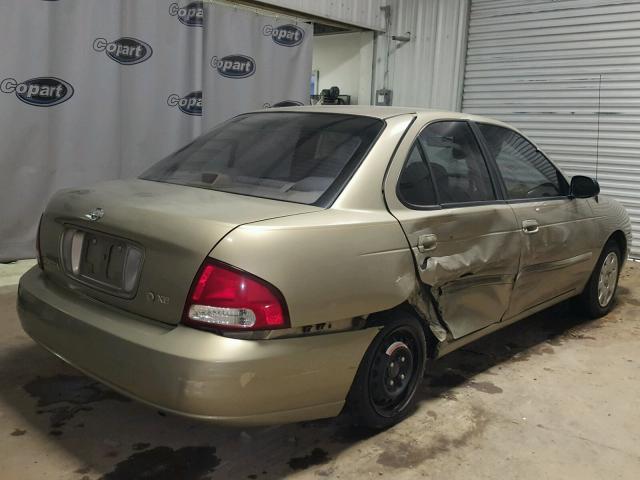 3N1CB51D1YL309225 - 2000 NISSAN SENTRA BAS GOLD photo 4