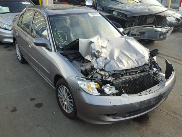 2HGES25775H547014 - 2005 HONDA CIVIC EX CHARCOAL photo 1