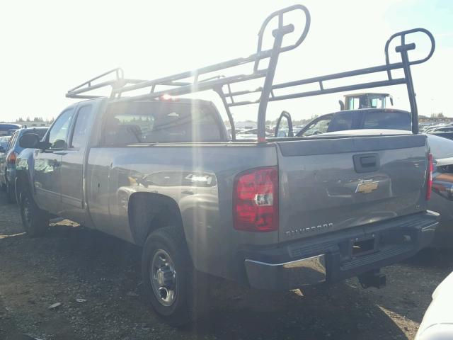 1GCHK59K29E115231 - 2009 CHEVROLET SILVERADO GRAY photo 3