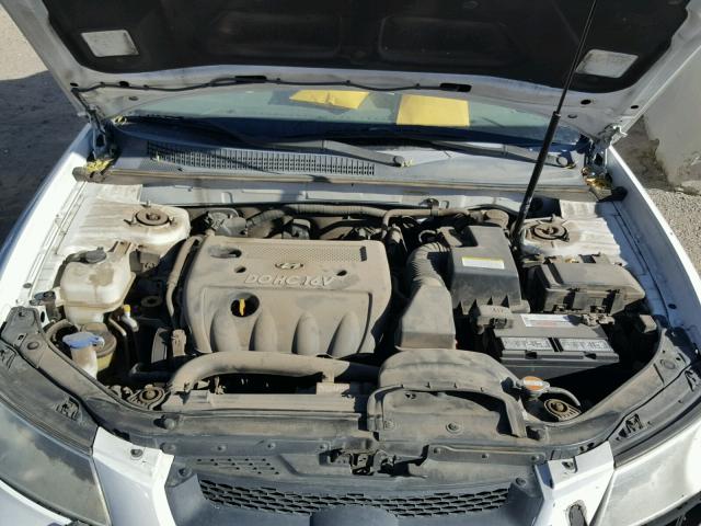 5NPET46C88H355017 - 2008 HYUNDAI SONATA GLS WHITE photo 7