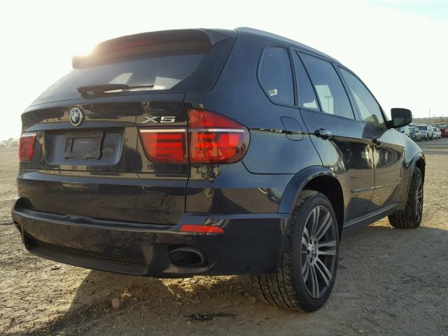 5UXZV8C58BL422113 - 2011 BMW X5 XDRIVE5 BLACK photo 4