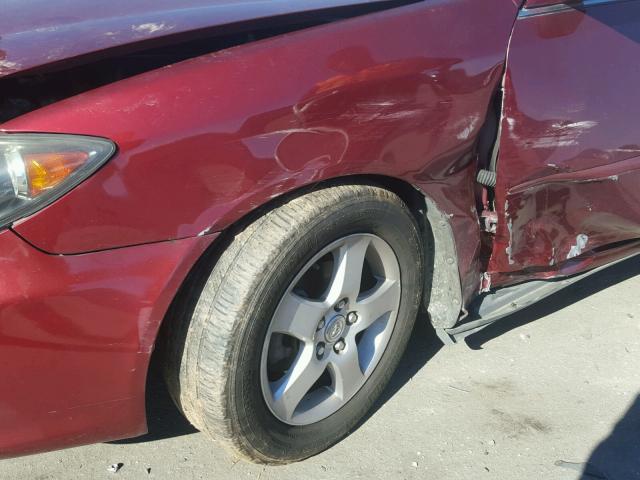 4T1BE32K95U080565 - 2005 TOYOTA CAMRY LE 红色 照片 9