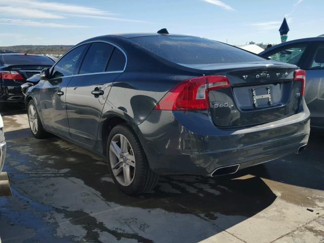 YV1612FS1E1287341 - 2014 VOLVO S60 T5 BLACK photo 3